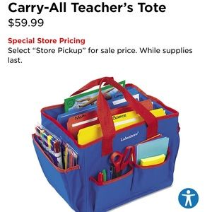 Lakeshore Carry All Teacher’s Tote